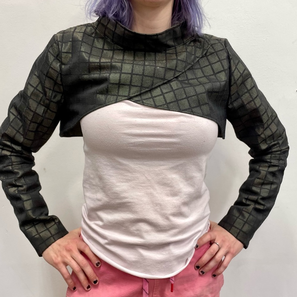 Karmologyclinic futuristic bolero jacket